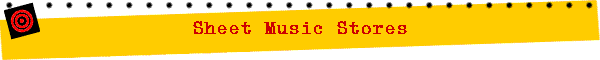 Sheet Music Stores